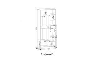 СТЕФАНИ-2 Шкаф в Верхней Пышме - verhnyaya-pyshma.mebel24.online | фото 2