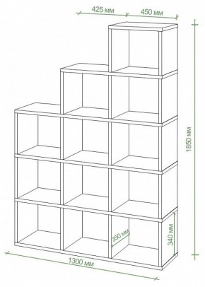 Стеллаж Бартоло СЛД 5 в Верхней Пышме - verhnyaya-pyshma.mebel24.online | фото 2