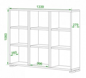Стеллаж Домино ПУ-60-1 в Верхней Пышме - verhnyaya-pyshma.mebel24.online | фото 2