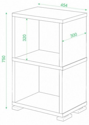 Стеллаж-колонка Домино СБ-15/2 в Верхней Пышме - verhnyaya-pyshma.mebel24.online | фото 2