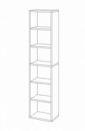 Стеллаж-колонка Домино СУ(ш1в2) в Верхней Пышме - verhnyaya-pyshma.mebel24.online | фото 3