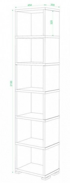 Стеллаж-колонка СБ-15/6 в Верхней Пышме - verhnyaya-pyshma.mebel24.online | фото 2
