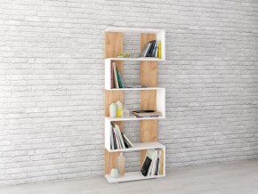 Стеллаж Ромео-1 Дуб крафт золотой/Белый в Верхней Пышме - verhnyaya-pyshma.mebel24.online | фото