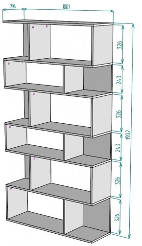 Стеллаж S10 в Верхней Пышме - verhnyaya-pyshma.mebel24.online | фото 2