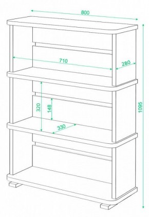 Стеллаж СБ-25/3 в Верхней Пышме - verhnyaya-pyshma.mebel24.online | фото 2