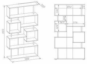 Стеллаж СТ-2 в Верхней Пышме - verhnyaya-pyshma.mebel24.online | фото 2