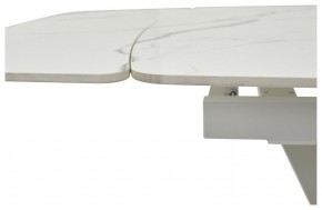 Стол ALATRI 120 GLOSS STATUARIO WHITE SOLID CERAMIC / WHITE, ®DISAUR в Верхней Пышме - verhnyaya-pyshma.mebel24.online | фото 3