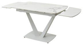 Стол ALATRI 120 GLOSS STATUARIO WHITE SOLID CERAMIC / WHITE, ®DISAUR в Верхней Пышме - verhnyaya-pyshma.mebel24.online | фото 9