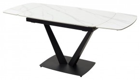 Стол ALATRI 120 MATT WHITE MARBLE SOLID CERAMIC / BLACK, ®DISAUR в Верхней Пышме - verhnyaya-pyshma.mebel24.online | фото 10