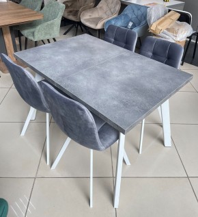 Стол BRICK M 140 Бетон Портленд/ Белый М-City в Верхней Пышме - verhnyaya-pyshma.mebel24.online | фото 2