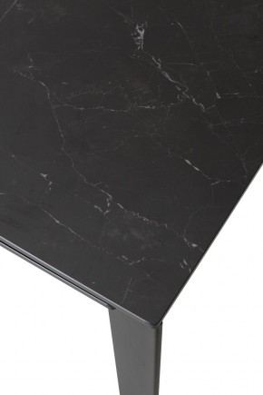 Стол CORNER 120 MATT BLACK MARBLE SOLID CERAMIC / BLACK, ®DISAUR в Верхней Пышме - verhnyaya-pyshma.mebel24.online | фото 5