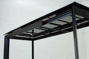 Стол CREMONA 140 KL-99 Белый мрамор матовый, итальянская керамика / черный каркас, ®DISAUR в Верхней Пышме - verhnyaya-pyshma.mebel24.online | фото 13