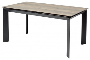 Стол CREMONA 180 KL-61 Под дерево, итальянская керамика / черный каркас, ®DISAUR в Верхней Пышме - verhnyaya-pyshma.mebel24.online | фото 5