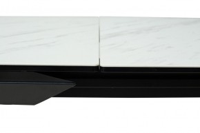 Стол CREMONA 180 KL-99 Белый мрамор матовый, итальянская керамика / черный каркас, ®DISAUR в Верхней Пышме - verhnyaya-pyshma.mebel24.online | фото 12
