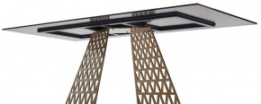 Стол ENNA 220 KL-188 Контрастный мрамор матовый, итальянская керамика/ каркас цвета шампань, ®DISAUR в Верхней Пышме - verhnyaya-pyshma.mebel24.online | фото 12