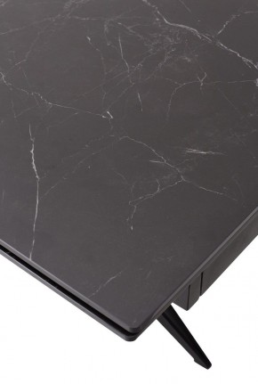 Стол FORIO 160 MATT BLACK MARBLE SOLID CERAMIC / BLACK, ®DISAUR в Верхней Пышме - verhnyaya-pyshma.mebel24.online | фото 9