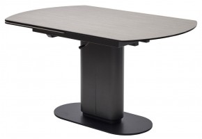 Стол KAI 140 TL-110 поворотная система раскладки, испанская керамика / Темно-серый / Черный, ®DISAUR в Верхней Пышме - verhnyaya-pyshma.mebel24.online | фото 1