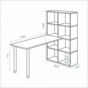 Стол компьютерный Bartolo в Верхней Пышме - verhnyaya-pyshma.mebel24.online | фото 3