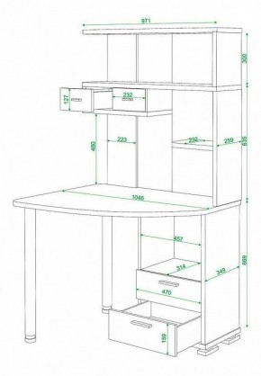 Стол компьютерный Домино нельсон СК-20 в Верхней Пышме - verhnyaya-pyshma.mebel24.online | фото 5