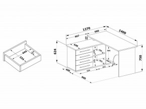 Стол компьютерный КСТ-109Л в Верхней Пышме - verhnyaya-pyshma.mebel24.online | фото 4
