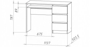 НИЦЦА-11 Стол компьютерный (НЦ.11) в Верхней Пышме - verhnyaya-pyshma.mebel24.online | фото 3