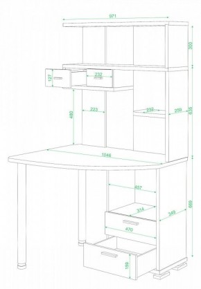 Стол компьютерный СК-20 в Верхней Пышме - verhnyaya-pyshma.mebel24.online | фото 2