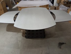 Стол LORENS 150 TL-58 поворотная система раскладки, испанская керамика / Темно-серый, ®DISAUR в Верхней Пышме - verhnyaya-pyshma.mebel24.online | фото 2