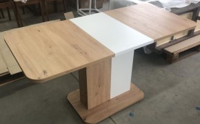 Стол NEXT 110 Дуб Артисан/ Белый М-City в Верхней Пышме - verhnyaya-pyshma.mebel24.online | фото 3
