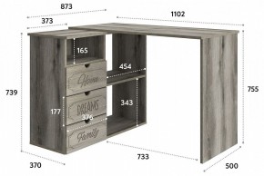 Стол письменный ДримСтар ДС-5 в Верхней Пышме - verhnyaya-pyshma.mebel24.online | фото 7