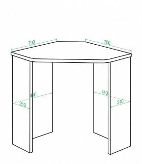 Стол письменный Нельсон Lite СКЛ-Угл70 в Верхней Пышме - verhnyaya-pyshma.mebel24.online | фото 2