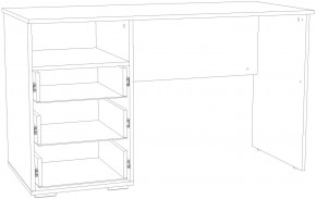 Стол письменный НМ 041.40 "Банни" (Бисквит) в Верхней Пышме - verhnyaya-pyshma.mebel24.online | фото 5