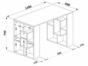 Стол письменный СПм-15 в Верхней Пышме - verhnyaya-pyshma.mebel24.online | фото 3