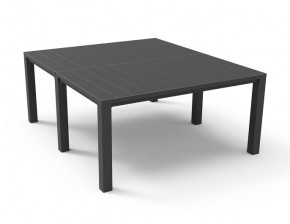 Стол раскладной Джули (Julie Double table 2 configurations) Графит в Верхней Пышме - verhnyaya-pyshma.mebel24.online | фото 3