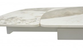Стол RIVOLI 140 GLOSS LUXURY PANDORA SOLID CERAMIC / WHITE, ®DISAUR в Верхней Пышме - verhnyaya-pyshma.mebel24.online | фото 4