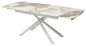 Стол RIVOLI 140 GLOSS LUXURY PANDORA SOLID CERAMIC / WHITE, ®DISAUR в Верхней Пышме - verhnyaya-pyshma.mebel24.online | фото 5