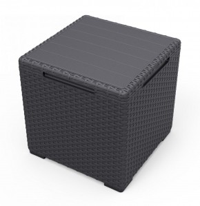 Стол с функцией хранения Виго (Vigo storage box) графит в Верхней Пышме - verhnyaya-pyshma.mebel24.online | фото 2