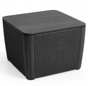 Стол-сундук Лузон Плюс (Luzon Plus Flat Wicker), графит в Верхней Пышме - verhnyaya-pyshma.mebel24.online | фото 3