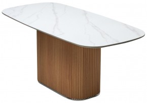Стол TAMPA 180 цвет БЕЛЫЙ МРАМОР M326, керамика / Каркас OAK, ®DISAUR в Верхней Пышме - verhnyaya-pyshma.mebel24.online | фото 7