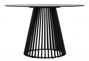 Стол TERNI 120 MATT BLACK MARBLE SOLID CERAMIC Черный мрамор матовый, керамика /Черн.каркас, ®DISAUR в Верхней Пышме - verhnyaya-pyshma.mebel24.online | фото 7