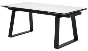 Стол VASTO 180 MARBLES KL-99 Белый мрамор матовый, итальянская керамика/ черный каркас, ®DISAUR в Верхней Пышме - verhnyaya-pyshma.mebel24.online | фото