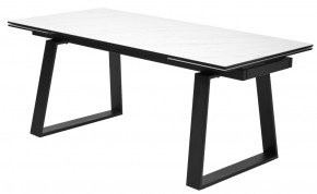 Стол VASTO 180 MARBLES KL-99 Белый мрамор матовый, итальянская керамика/ черный каркас, ®DISAUR в Верхней Пышме - verhnyaya-pyshma.mebel24.online | фото 4