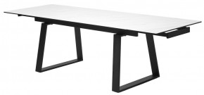 Стол VASTO 180 MARBLES KL-99 Белый мрамор матовый, итальянская керамика/ черный каркас, ®DISAUR в Верхней Пышме - verhnyaya-pyshma.mebel24.online | фото 9