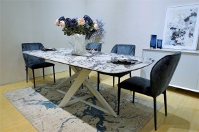Стол VICENZA 220 BULGARI WHITE, керамика / белый, ®DISAUR в Верхней Пышме - verhnyaya-pyshma.mebel24.online | фото 12