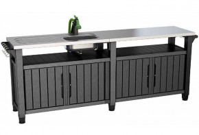 Столик для барбекю 415 Л (Unity Chef 415 L) графит в Верхней Пышме - verhnyaya-pyshma.mebel24.online | фото 3