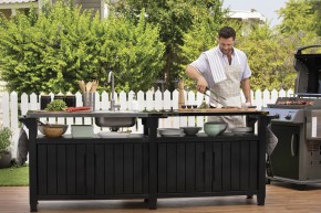Столик для барбекю 415 Л (Unity Chef 415 L) графит в Верхней Пышме - verhnyaya-pyshma.mebel24.online | фото 4