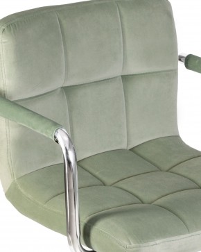 Стул барный DOBRIN KRUGER ARM, мятный велюр (MJ9-87) в Верхней Пышме - verhnyaya-pyshma.mebel24.online | фото 7