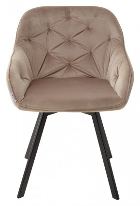 Стул GALE 360 град. поворот. BLUVEL-40 BEIGE, велюр/ черный каркас, М-City в Верхней Пышме - verhnyaya-pyshma.mebel24.online | фото 6