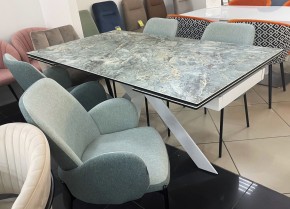 Стул NIKKI VF113 светлая мята / VF115 серо-зеленый М-City в Верхней Пышме - verhnyaya-pyshma.mebel24.online | фото 3