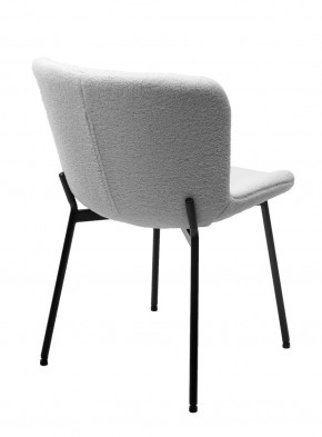 Стул RIYA UF992-01 Белый, teddy / черный каркас М-City в Верхней Пышме - verhnyaya-pyshma.mebel24.online | фото 2
