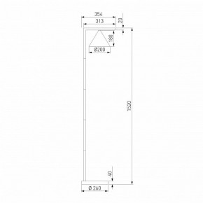 Торшер Elektrostandard Bevel a068473 в Верхней Пышме - verhnyaya-pyshma.mebel24.online | фото 2